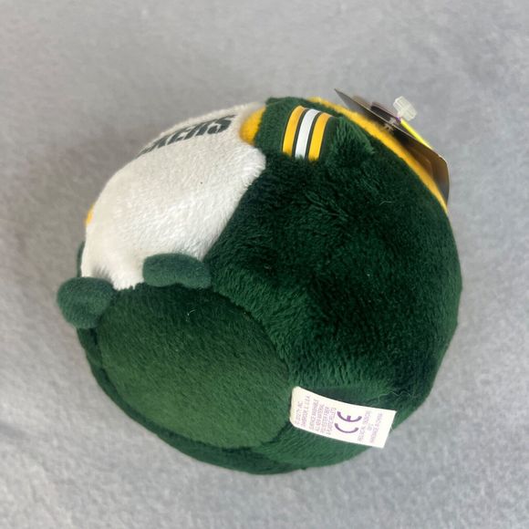 TY Beanie Ballz NFL Green Bay Packers Plush 2012 Retired - Picture 3 of 5